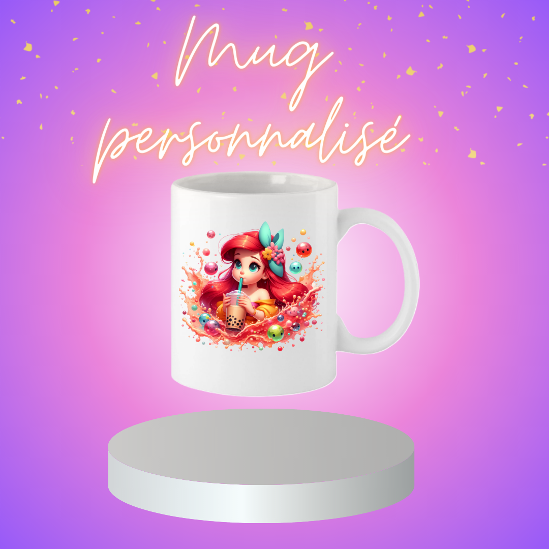 Mugs prénom personnage Disney et Starbucks revisiter