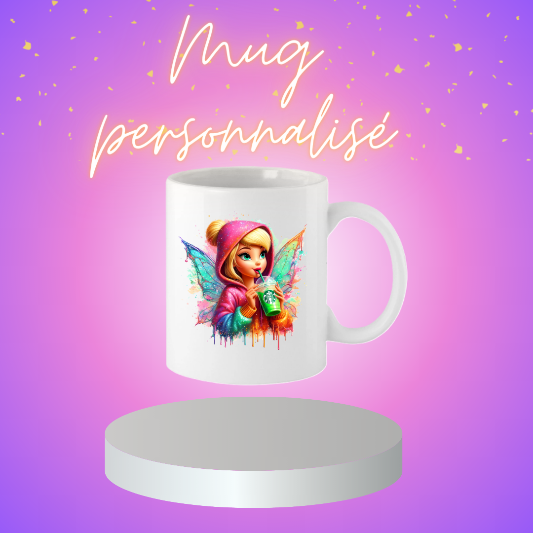 Mugs prénom personnage Disney et Starbucks revisiter