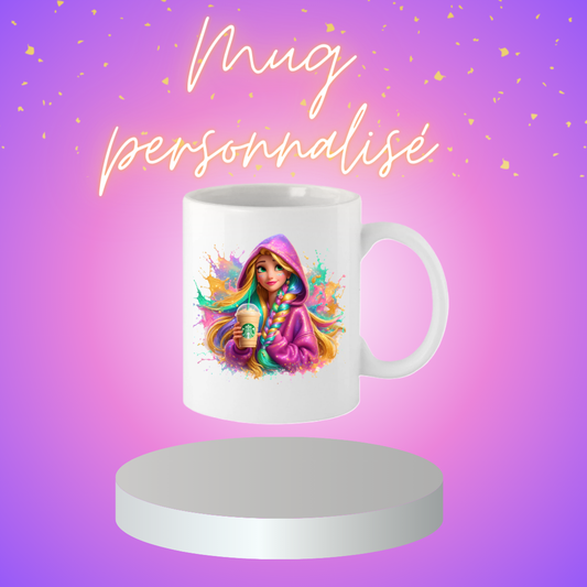 Mugs prénom Raiponz