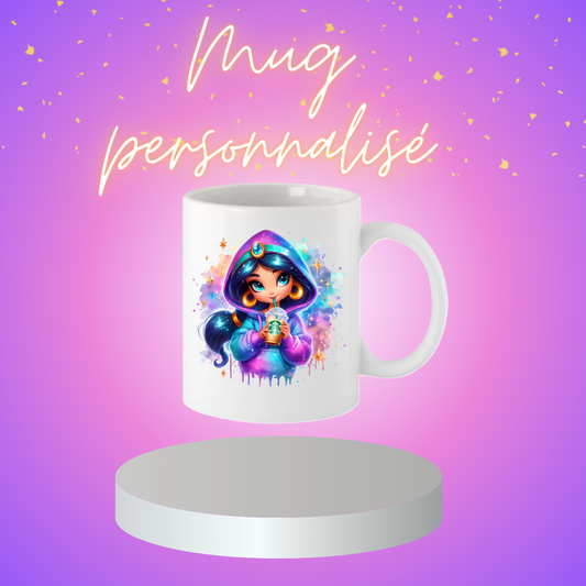 Mugs prénom baby jasmin